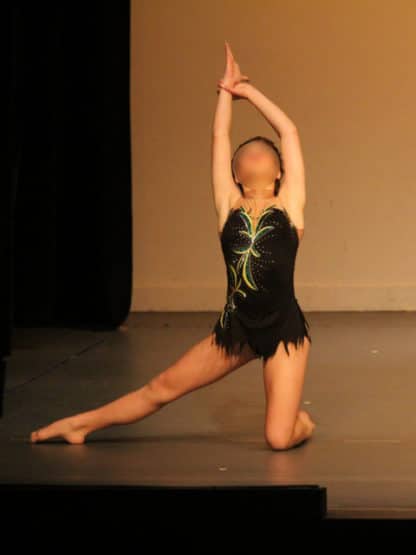 C220 - Black Solo Costume with Leaves - Image 5