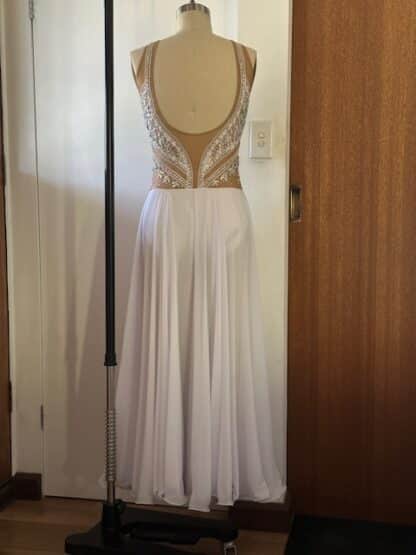 White Graceful Dress - 1183 - Image 2