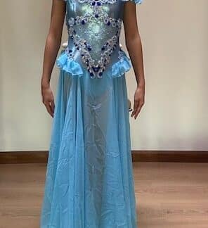Light Blue Graceful Dress - 49