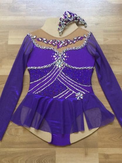 C655 - Purple/silver Costume